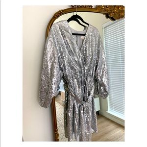 Lisabette Sequined Mini Dress